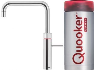 Quooker Fusion Square combi+ chroom COMBI+FSCHR